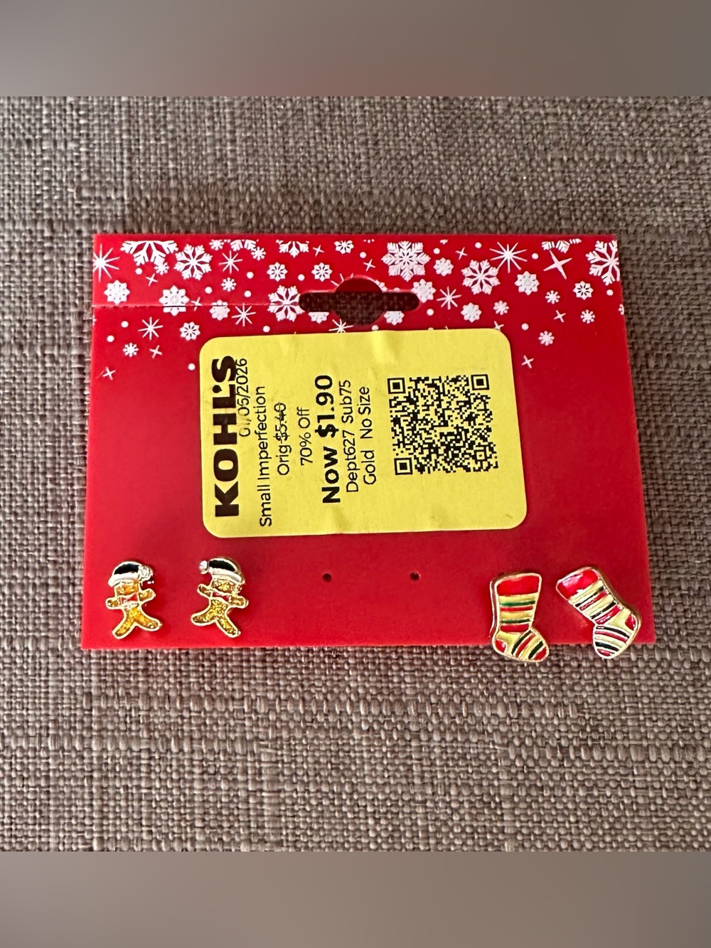 Holiday Stud Earring Set